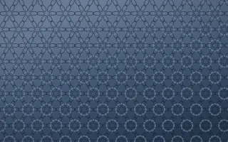 Blue Hour Crochet II — dark blue crochet background, variation II