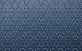Blue Hour Crochet III — dark blue crochet background, variation III