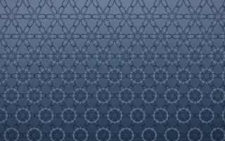 Blue Hour Crochet IX — dark blue crochet background, variation IX