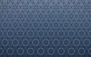 Blue Hour Crochet V — dark blue crochet background, variation V