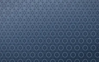 Blue Hour Crochet VII — dark blue crochet background, variation VII