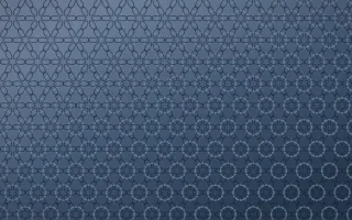 Blue Hour Crochet XI — dark blue crochet background, variation XI