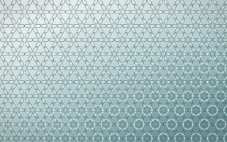 Coastal Mist Crochet VI — light white and teal crochet background, variation VI