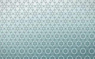 Coastal Mist Crochet VIII — light white and teal crochet background, variation VIII