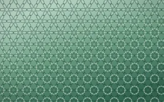 Emerald Mist Crochet II — dark green crochet background, variation II