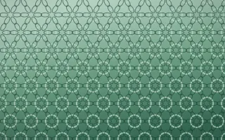 Emerald Mist Crochet III — dark green crochet background, variation III