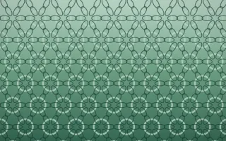 Emerald Mist Crochet V — dark green crochet background, variation V