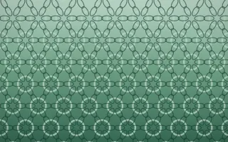 Emerald Mist Crochet X — dark green crochet background, variation X