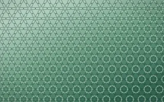 Emerald Mist Crochet XI — dark green crochet background, variation XI