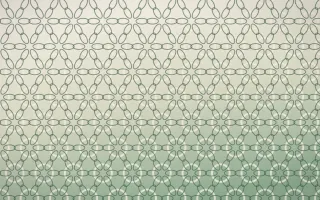 First Light Crochet III — light beige and green crochet background, variation III