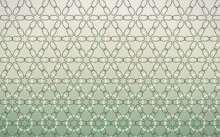 First Light Crochet V — light beige and green crochet background, variation V