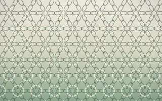 First Light Crochet X — light beige and green crochet background, variation X