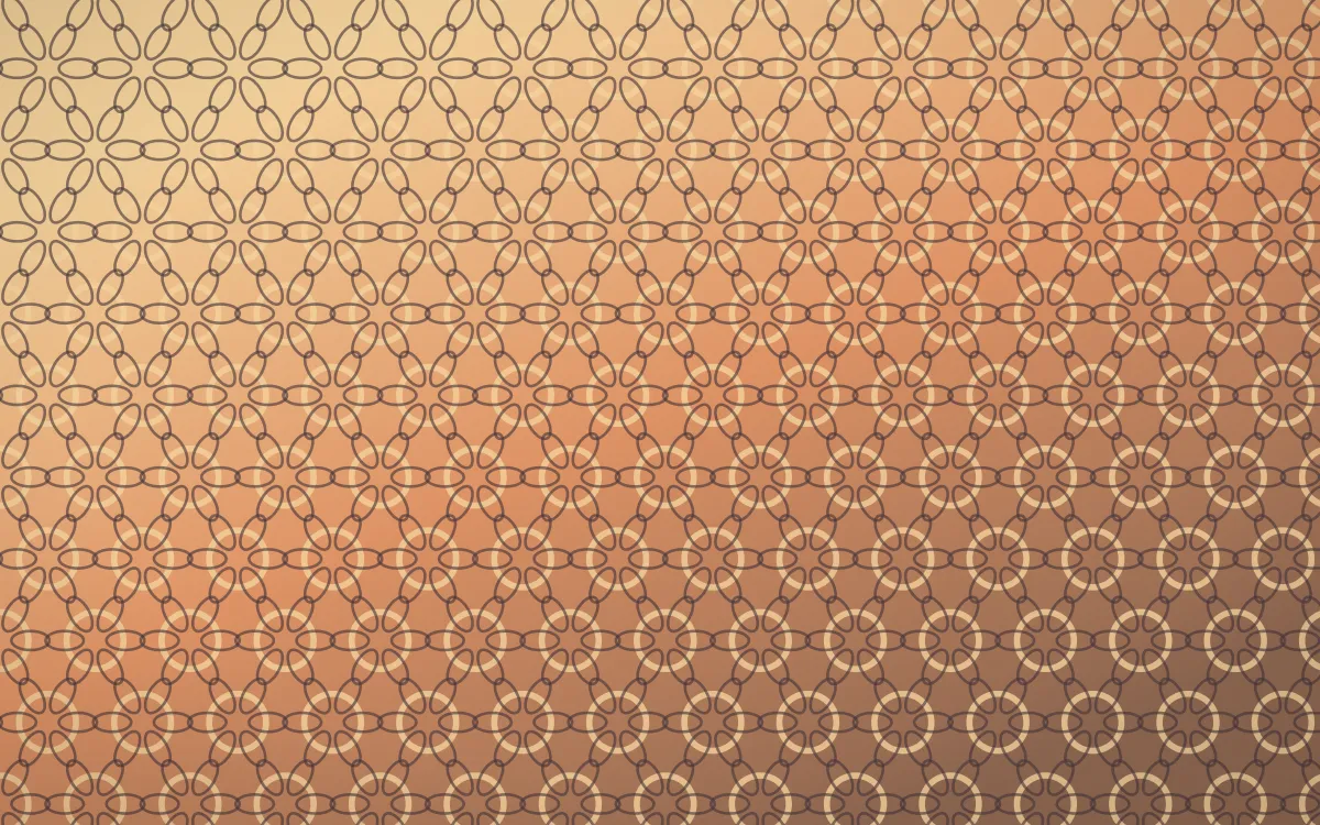 Golden Hour Crochet — colourful orange and pink crochet background