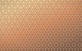 Golden Hour Crochet — colourful orange and pink crochet background