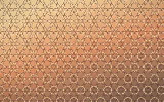 Golden Hour Crochet II — colourful orange and pink crochet background, variation II