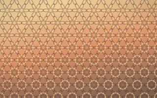 Golden Hour Crochet III — colourful orange and pink crochet background, variation III