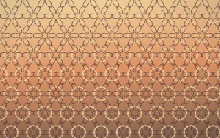 Golden Hour Crochet IV — colourful orange and pink crochet background, variation IV