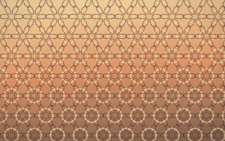 Golden Hour Crochet IX — colourful orange and pink crochet background, variation IX