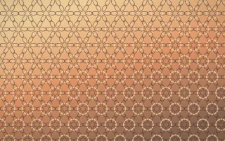 Golden Hour Crochet VII — colourful orange and pink crochet background, variation VII