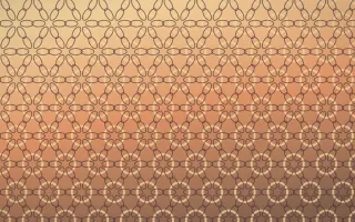 Golden Hour Crochet VIII — colourful orange and pink crochet background, variation VIII