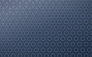 Moonlight Crochet VI — dark blue crochet background, variation VI