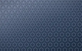 Moonlight Crochet XI — dark blue crochet background, variation XI