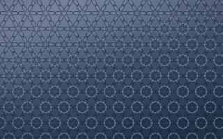 Crochet Signature — dark blue crochet background