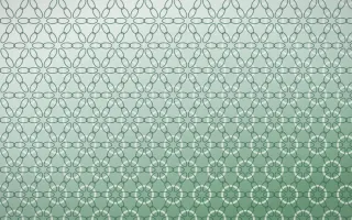 Spring Rain Crochet II — light white and green crochet background, variation II