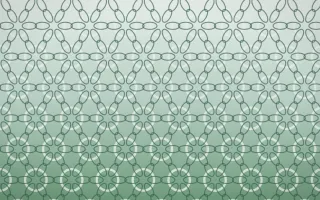 Spring Rain Crochet V — light white and green crochet background, variation V