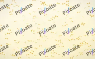 Buttercream Bows Dense II — light gold, yellow and white cute background, variation II