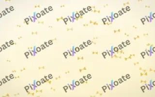 Buttercream Bows II — light gold, yellow and white cute background, variation II