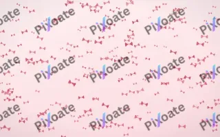 Cherry Soda Bows Dense — light red and white cute background
