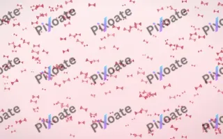 Cherry Soda Bows Dense II — light red and white cute background, variation II