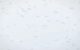 Mist Blue Bows II — light blue and white cute background, variation II