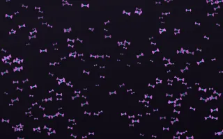 Neon Noir Bows Dense — dark purple, teal and black cute background