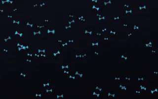 Neonline Bows — dark teal, pink and black cute background
