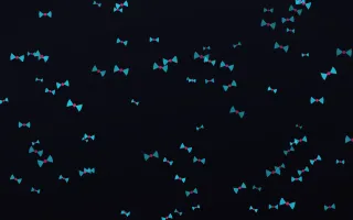 Neonline Bows II — dark teal, pink and black cute background, variation II