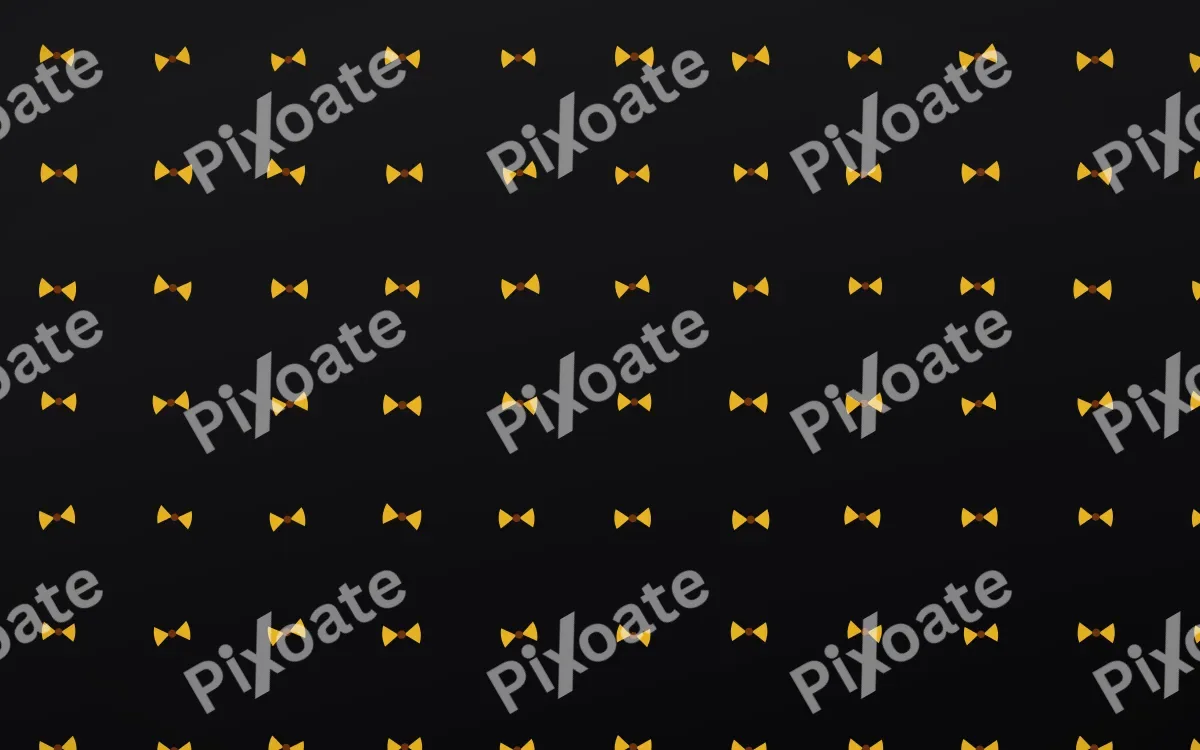 Noir Gold Bows — dark gold, brown and black cute background
