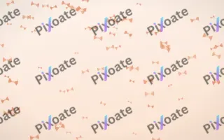 Peach Fuzz Bows — light orange and white cute background
