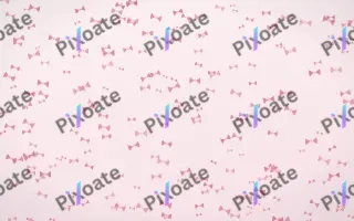 Rosewater Bows Dense — light pink and white cute background