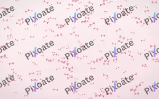 Rosewater Bows Dense II — light pink and white cute background, variation II