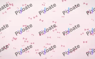 Rosewater Bows III — light pink and white cute background, variation III