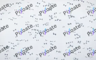 Slate Mist Bows Dense — light blue and white cute background