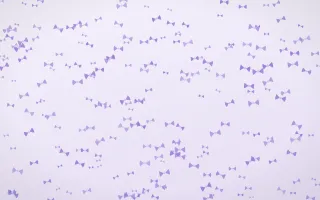 Wisteria Bows Dense — light purple and white cute background