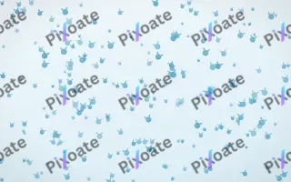 Arctic Frost Kittens Dense II — light blue and white cute background, variation II
