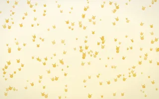 Buttercream Kittens Dense — light gold, yellow and white cute background