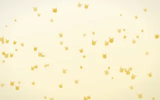 Buttercream Kittens II — light gold, yellow and white cute background, variation II