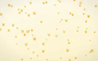 Buttercream Kittens III — light gold, yellow and white cute background, variation III