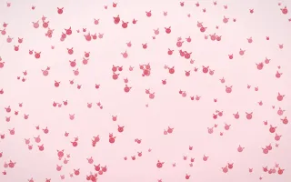 Cherry Soda Kittens Dense — light red and white cute background