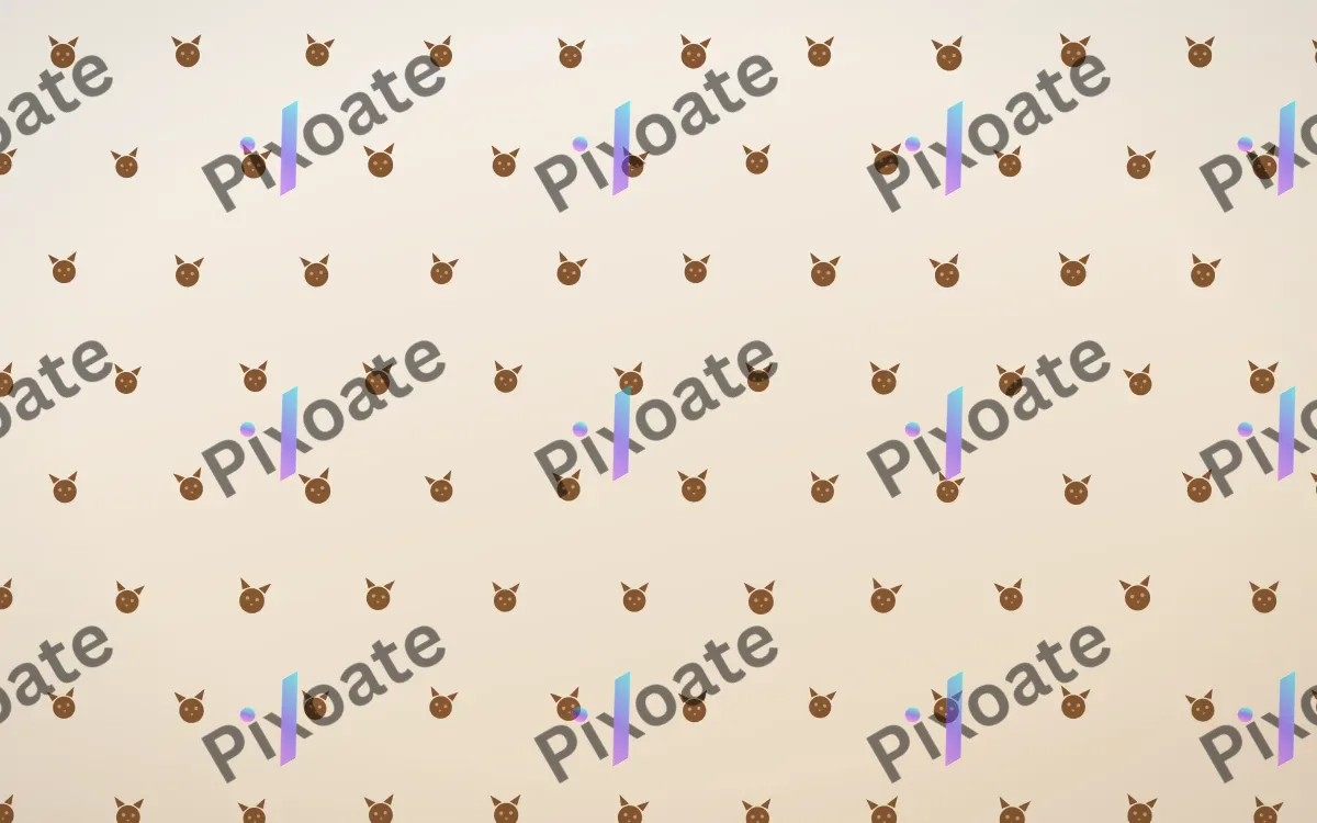 Cocoa Kittens — light brown, orange and white cute background